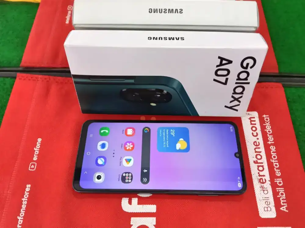 Samsung A07 Ram 8 /256 Gb 1bln pke mulus no minus lengkap