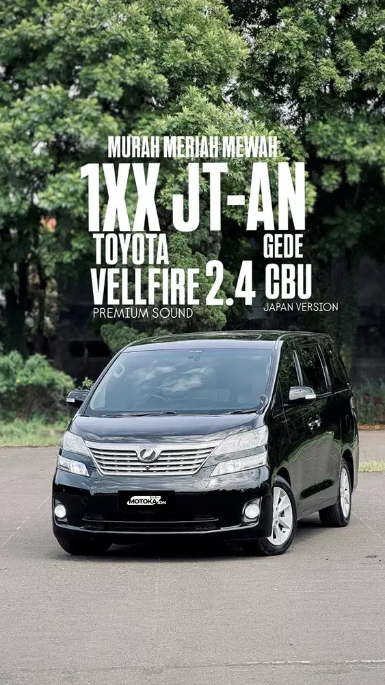 Toyota Vellfire 2.4 V CBU 2011