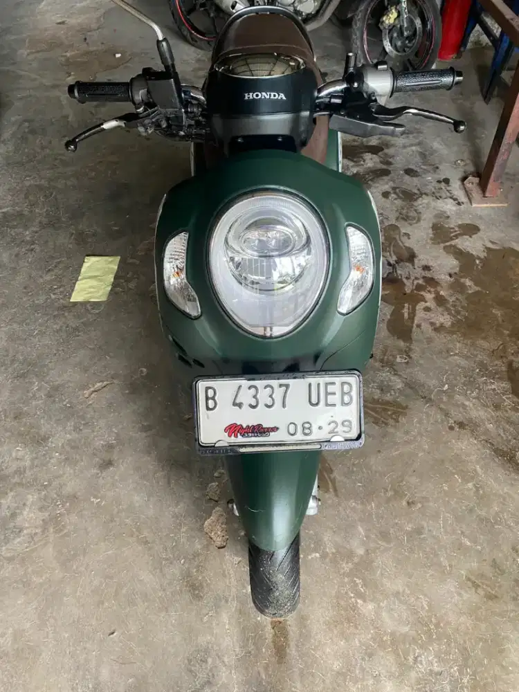 Scoopy 2024 klh sama kbtuhn jual cpt nego bensin remot barcod lngkp