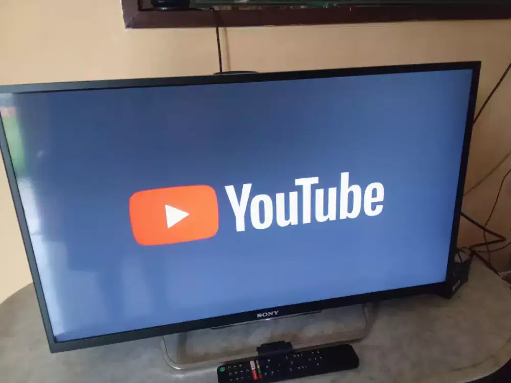 SMART TV DIGITAL SONY 32 INCH NORMAL MULUS KEL.REMOTE ORI & ANTENA GAN