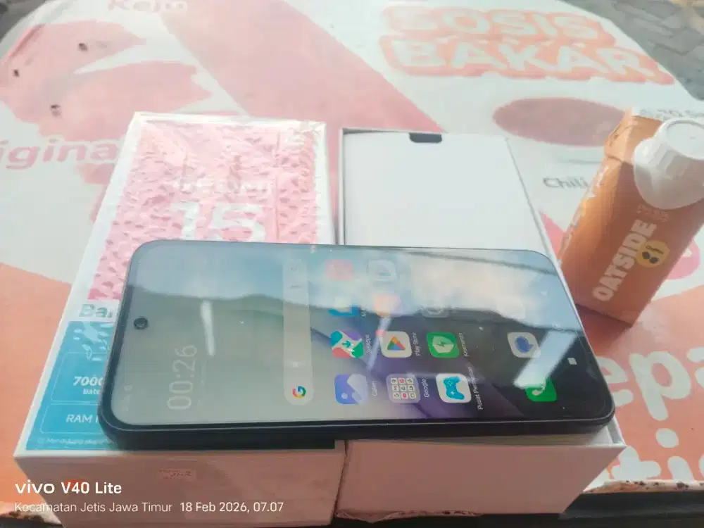 Redmi 15 ram 8/256gb mulus