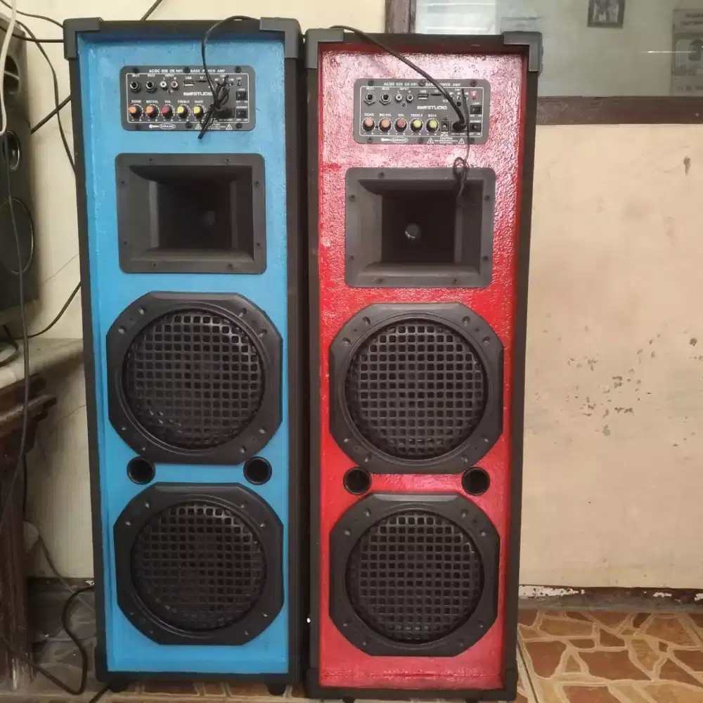 Speaker bluetooth karoke rakitan