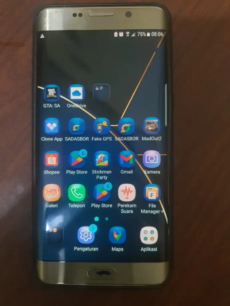 Samsung s6 edge plus ram 4/64 gb