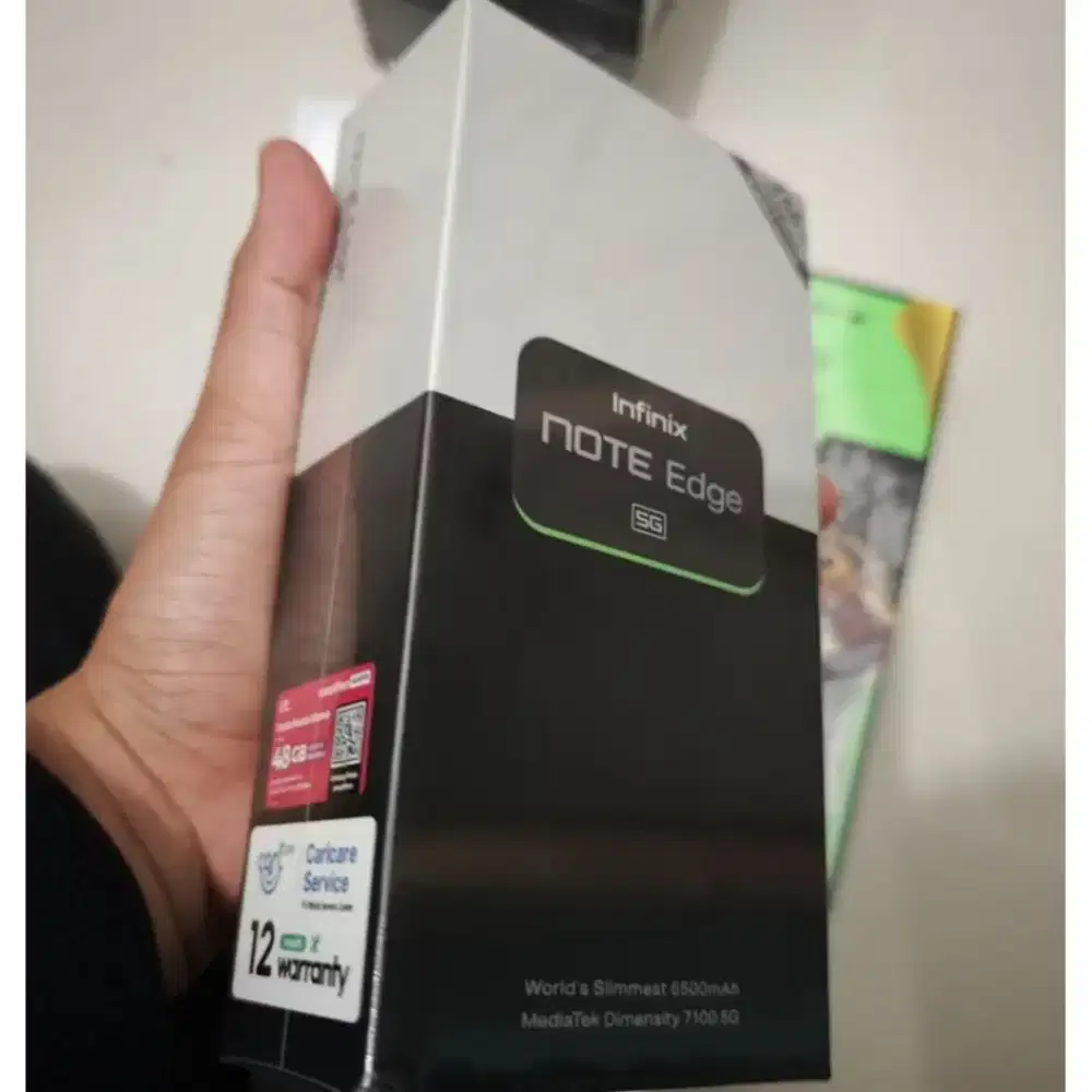 Promo INFINIX NOTE EDGE 5G 8/256 GB NEW SEGEL