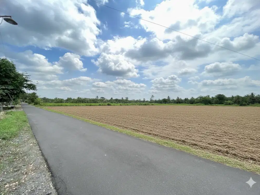 Tanah Sleman Murah Strategis 8 Menit Exit Tol Kalasan