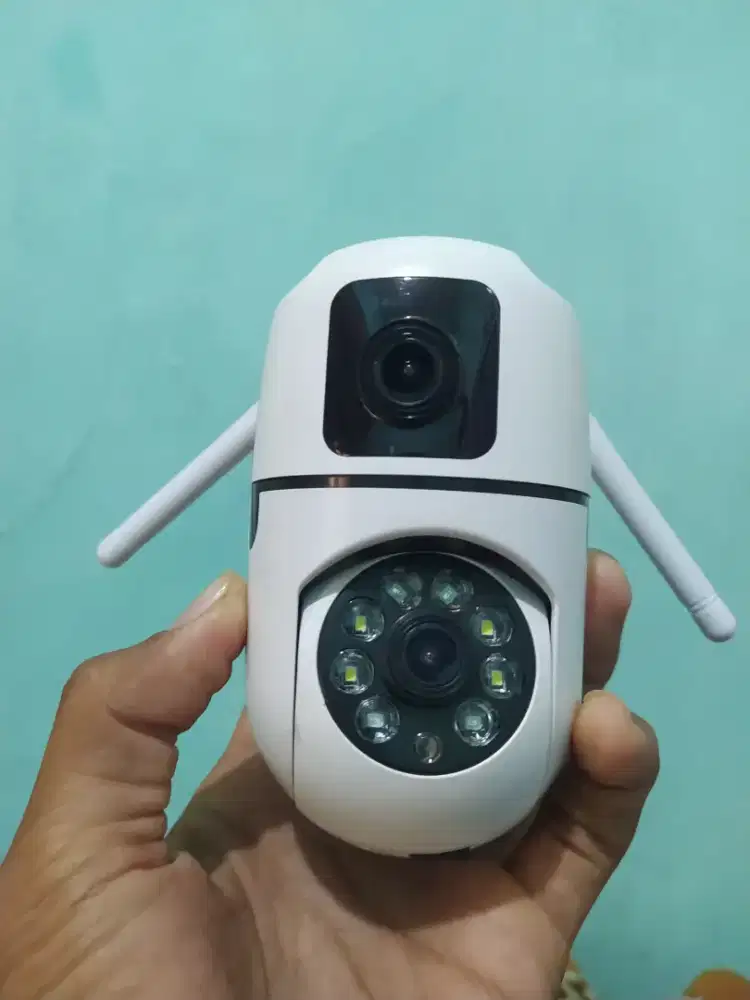 Camera cctv v380 dual camera + 256GB memory