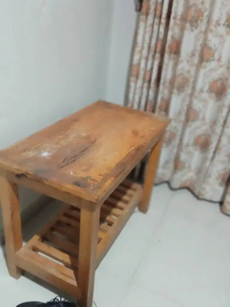 Meja Kayu multifungsi