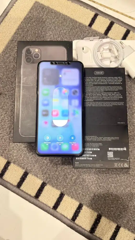 Dijual Iphone 11 Promax 256GB Space Grey Resmi Ibox Lengkap