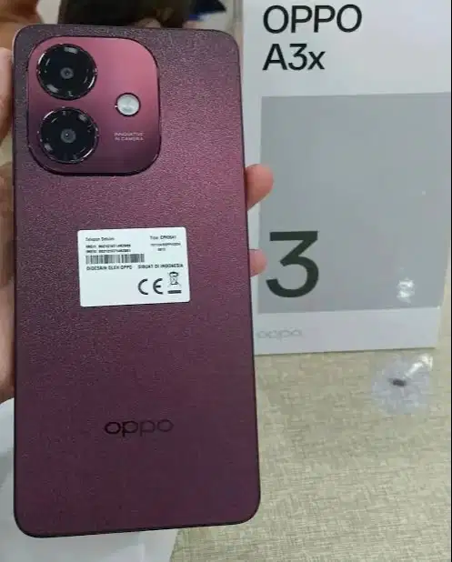 OPPO A3X 4/64GB Fullset Second Like New