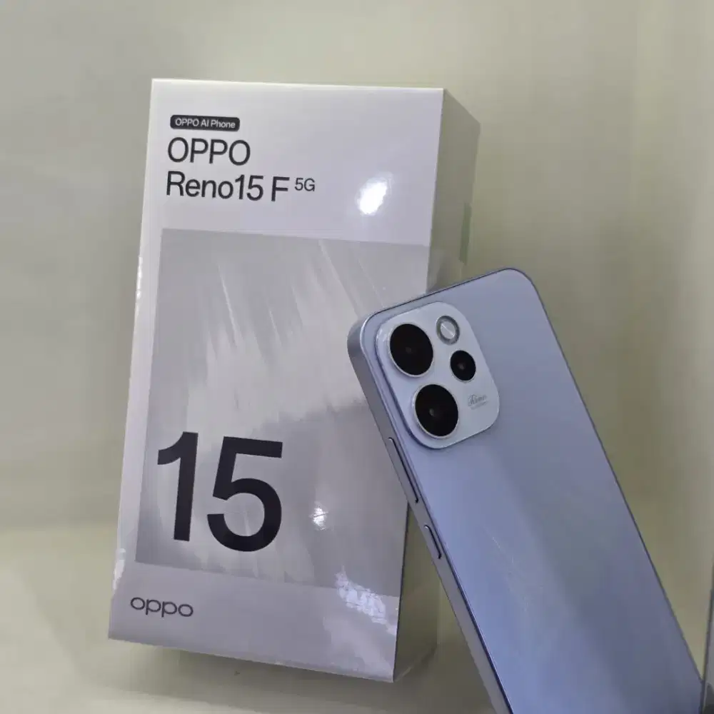 Upgrade ke Reno15F 5G Bayarnya Dicicil Aja!