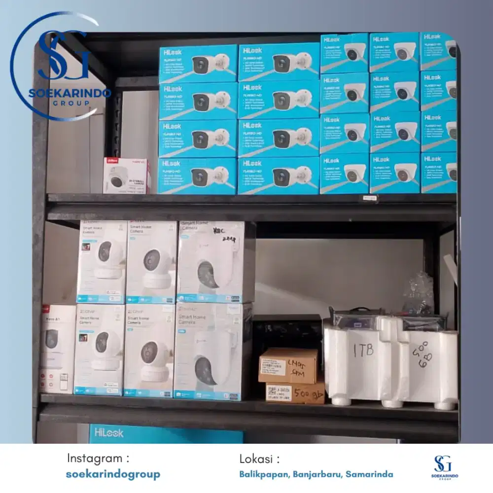 PAKET CCTV MURAH TERSEDIA BERBAGAI MERK