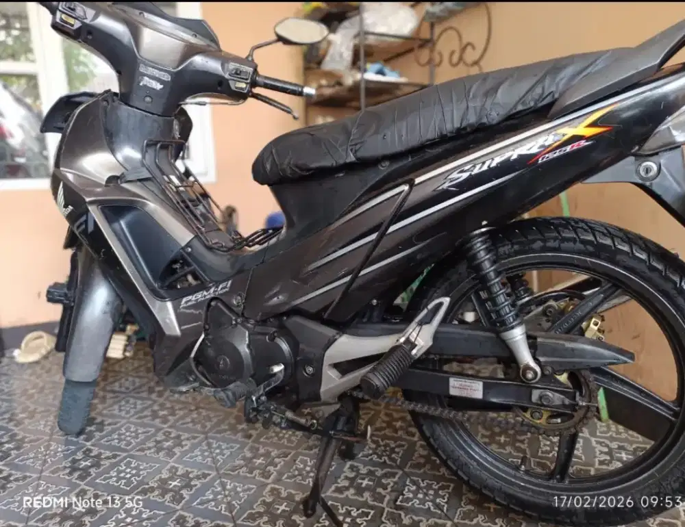 Motor Supra x 125 tahun 2007