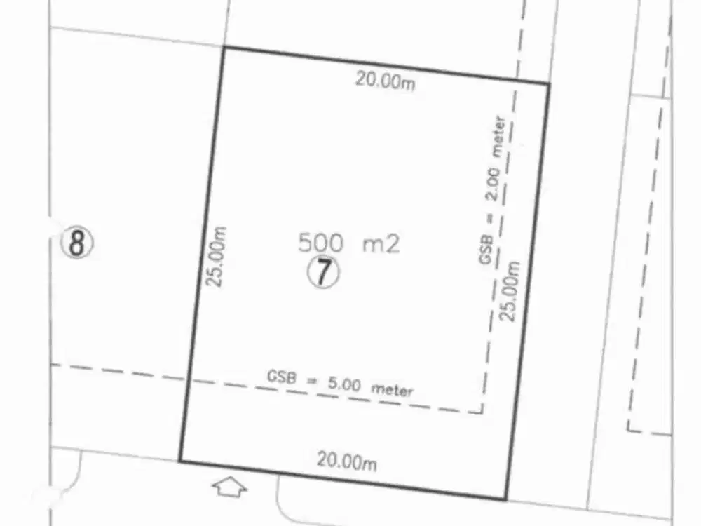 Kavling 500 meter Siap Bangun di The Green BSD City