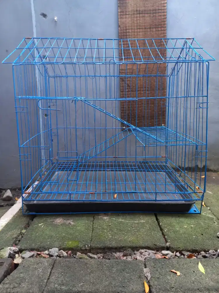 Kandang Kucing Lipat Tingkat