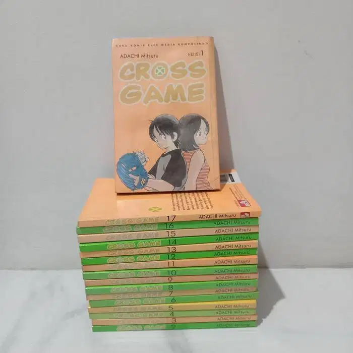 Preloved Buku Komik Cross Game vol 1-17 Tamat Bekas Kolpri