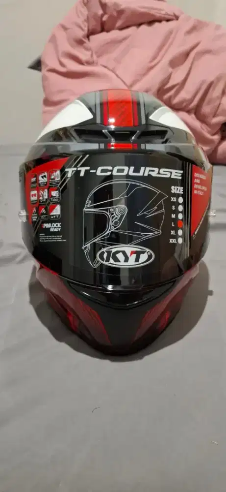 Helm KYT TT Course Marvel