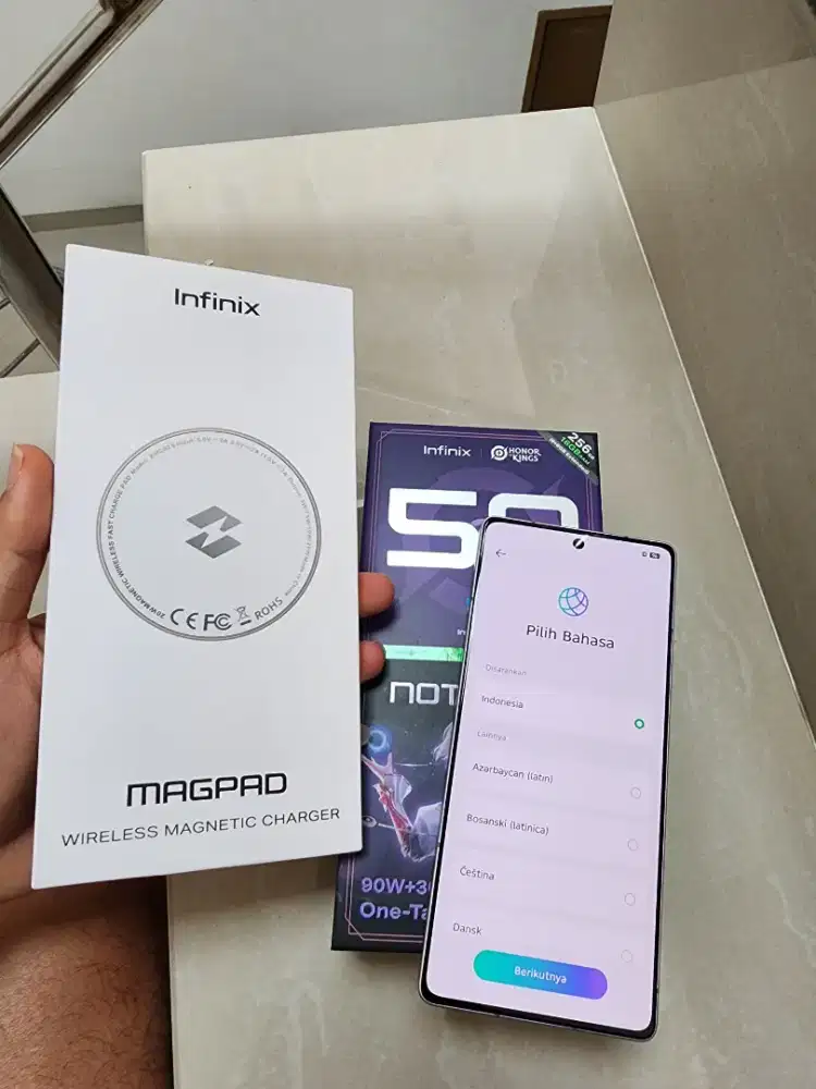 Infinix Note 50 Pro Ram 8GB/Rom 256GB Racing Edition