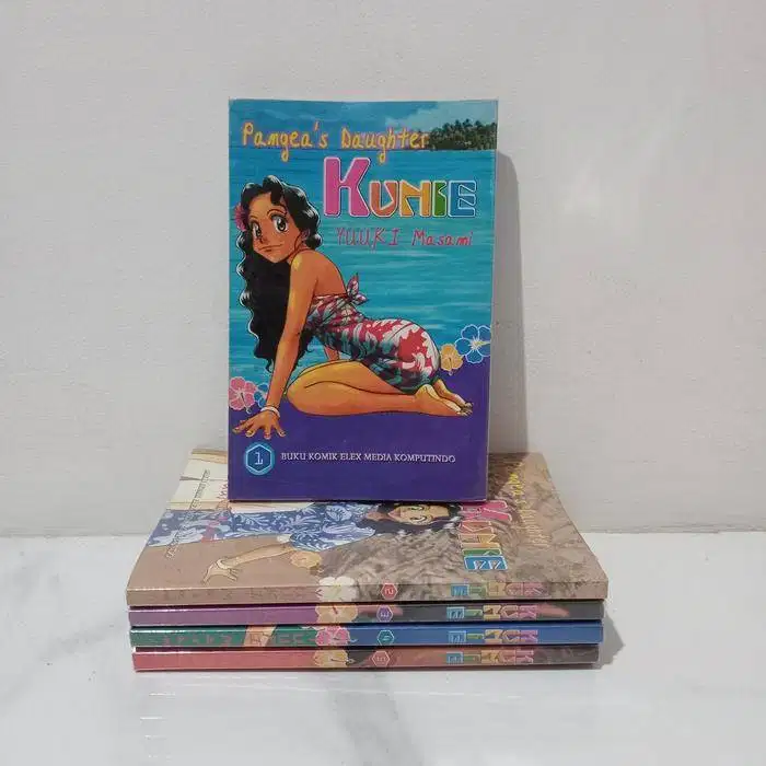 Preloved Buku Komik Kumie Yuuki Masami Vol 1-5 Bekas Kolpri