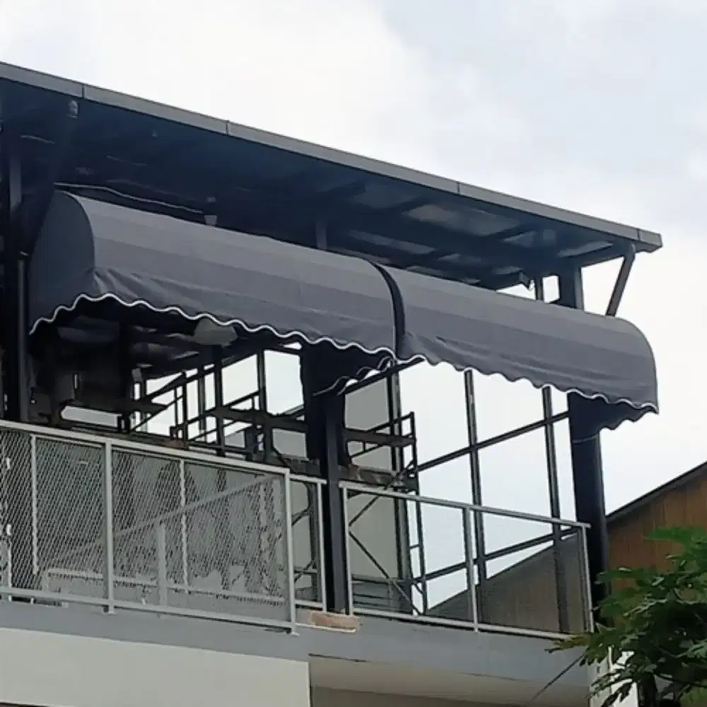 Kanopi custom bahan kain anti air