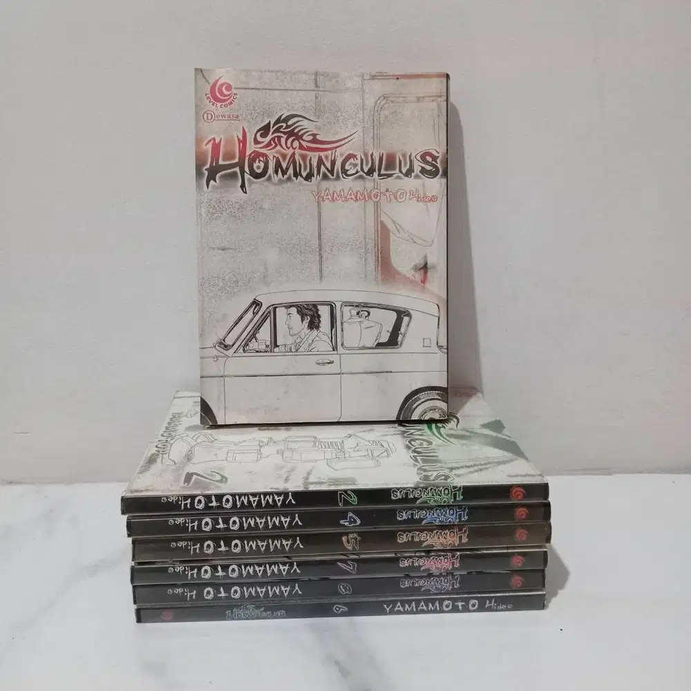 Preloved Buku Komik Homonculus Yamamoto Hideo Vol 1-6 Bekas Kolpri