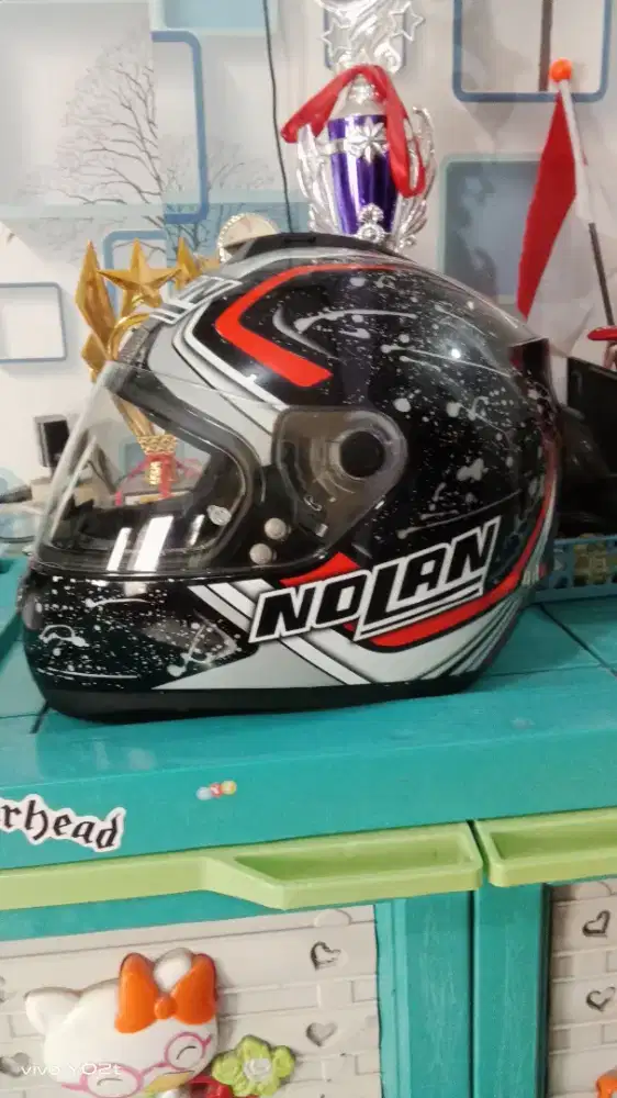 Helm Nolan N63 Melandri mulus bersih