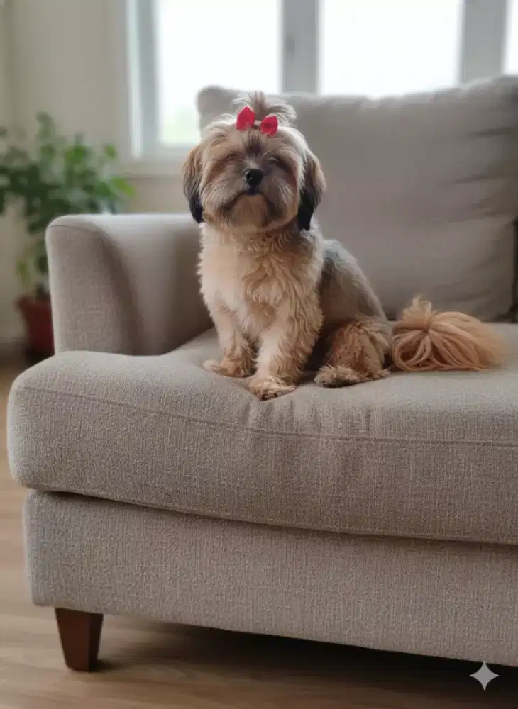 Anjing maltis  mux shintzhu betina 1thn