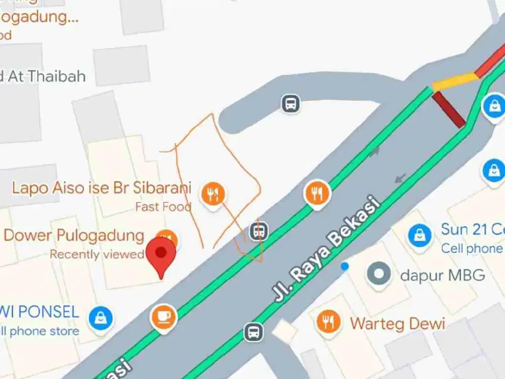 SEWA KAVLING BELAKANG TERMINAL PULO GADUNG