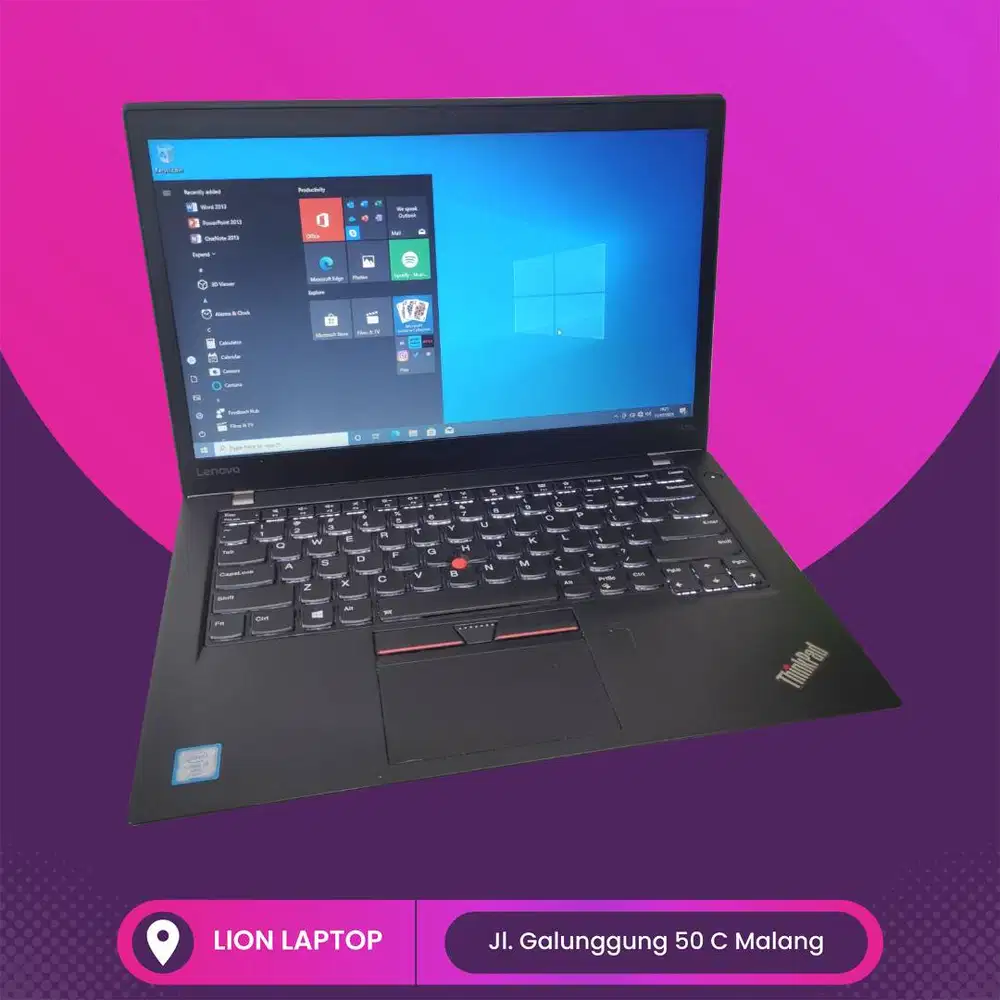 RAM 8GB SSD 256GB Core i7 SLIM Lenovo Thinkpad T470s [18|02]