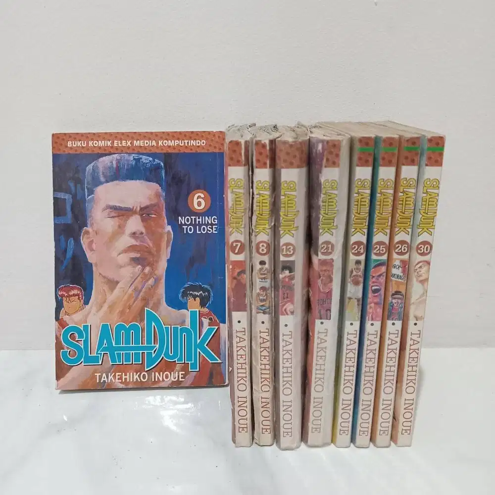 Preloved Buku Komik Slam Dunk Bekas Cabutan Kolpri