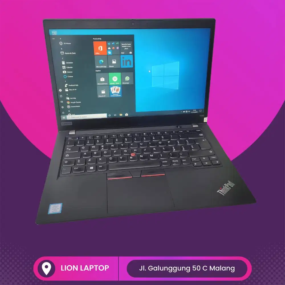 RAM 16GB i5 Gen 8 SSD 256GB Lenovo Thinkpad T490 [18|02]