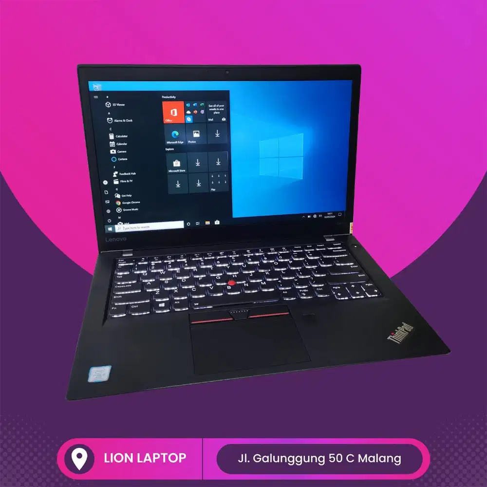 Core i5 Gen 7 RAM 8GB SLIM TOUCHSCREEN Lenovo Thinkpad T470s [18|02]