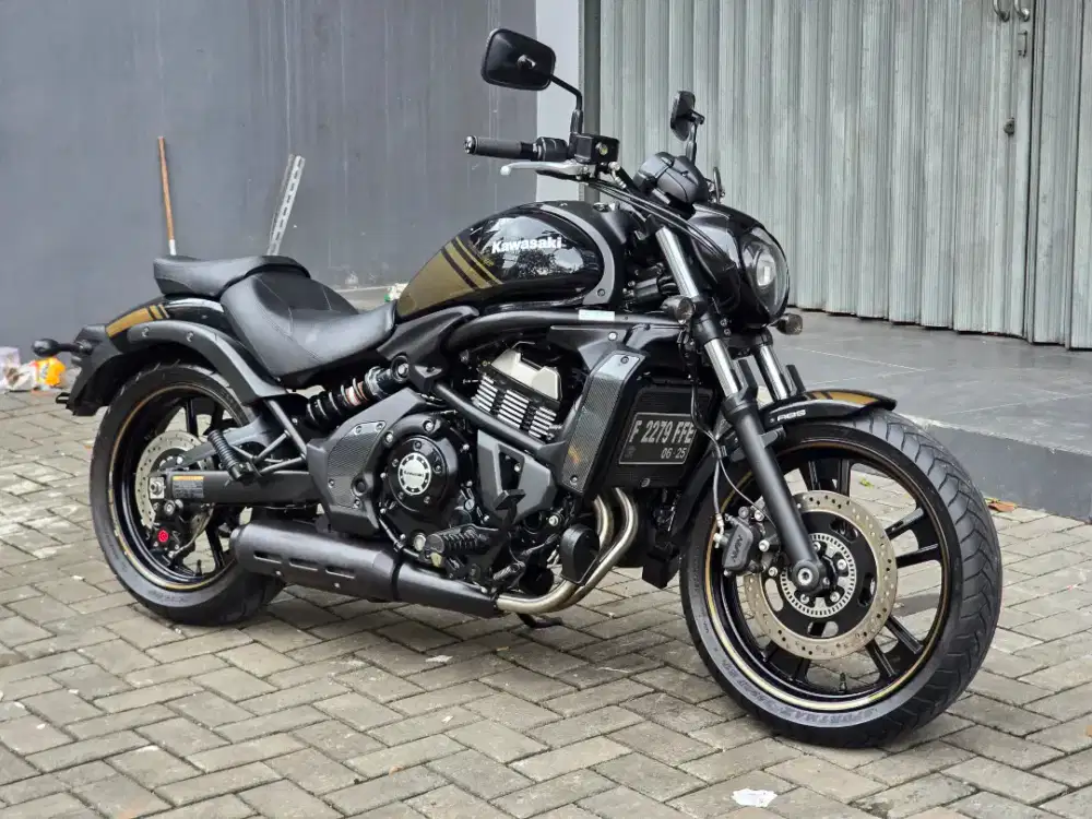 Moge Cruiser Kawasaki Vulcan 650 th 2020 Km 2rbuan Like New Siap Gas