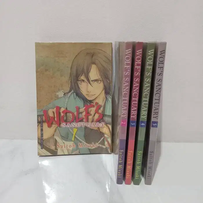 Preloved Buku Komik Wolfs Sanctuary Original Bekas Kolpri