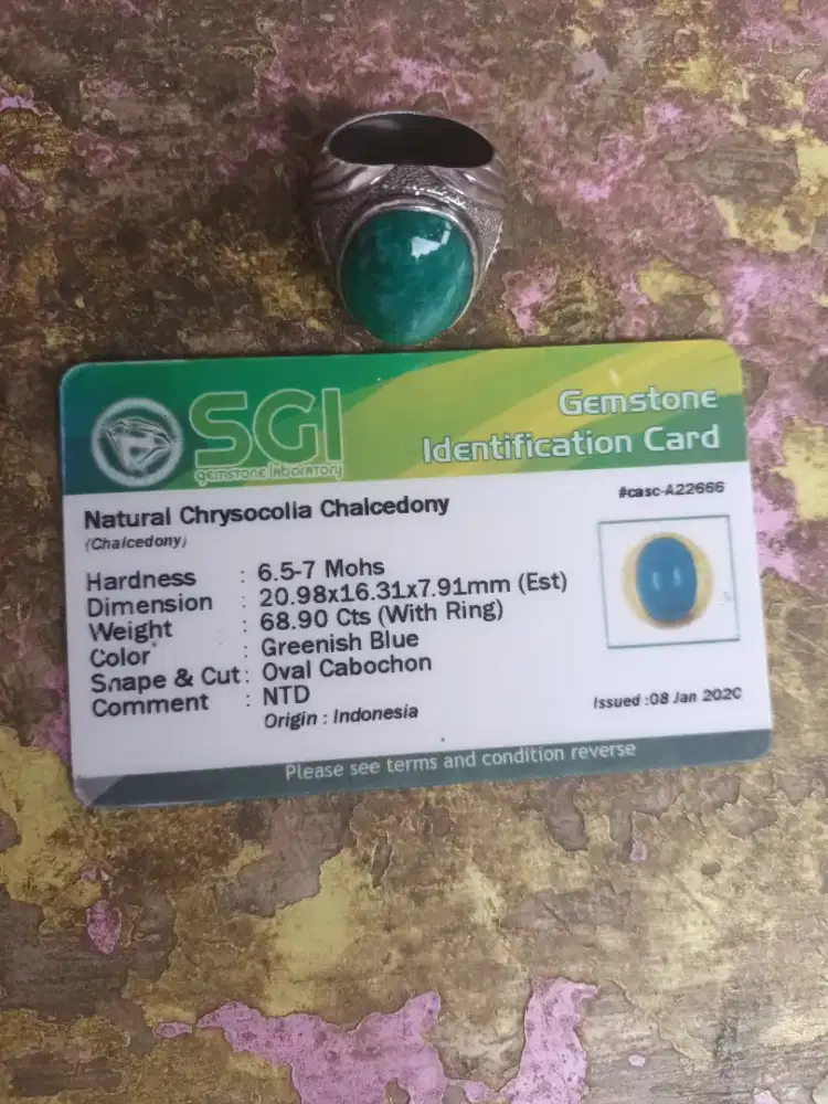 Di Jual Batu Akik Bacan Doko
