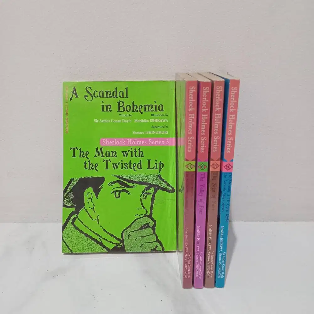 Preloved Buku Komik Sherlock Holmes Bekas Kolpri