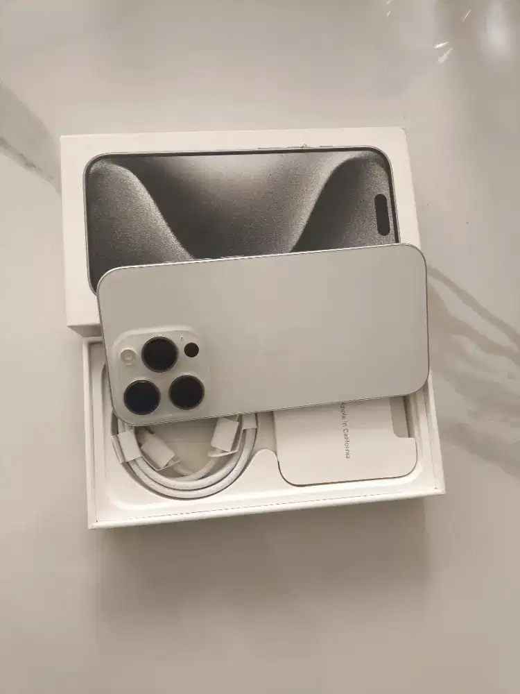 iPhone 15 Pro 128GB White Titanium