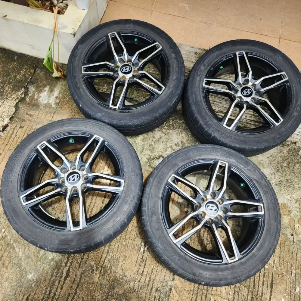 Velg Vossen Ring 16 Lebar 6.5 ET 37.5 + Ban GTX Pro 195/55 R16 Th 2022