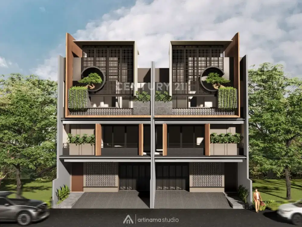 Rumah Baru American Tropis Di Setra Duta Bandung