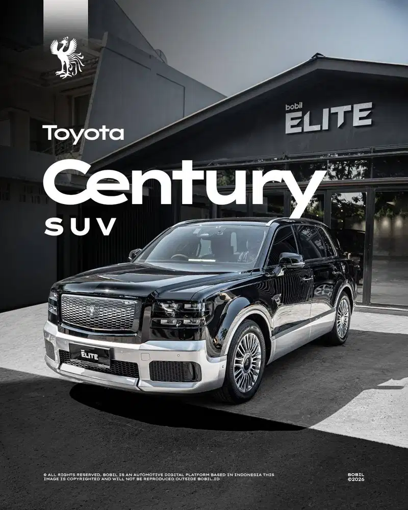 Brand New NIK 2025 Toyota Century Eternal Black Two Tone