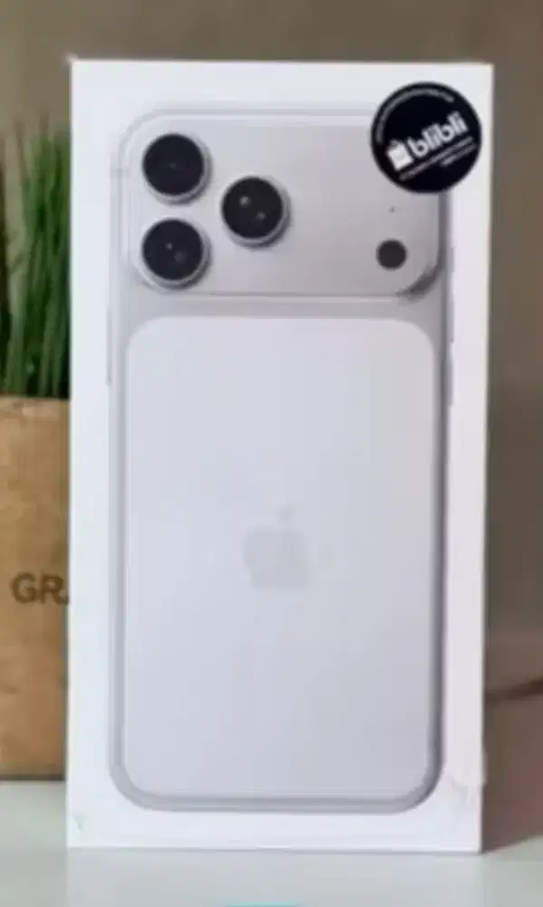 Iphone 17 Pro 256 Gb Silver Baru. Belum buka segel Ibox