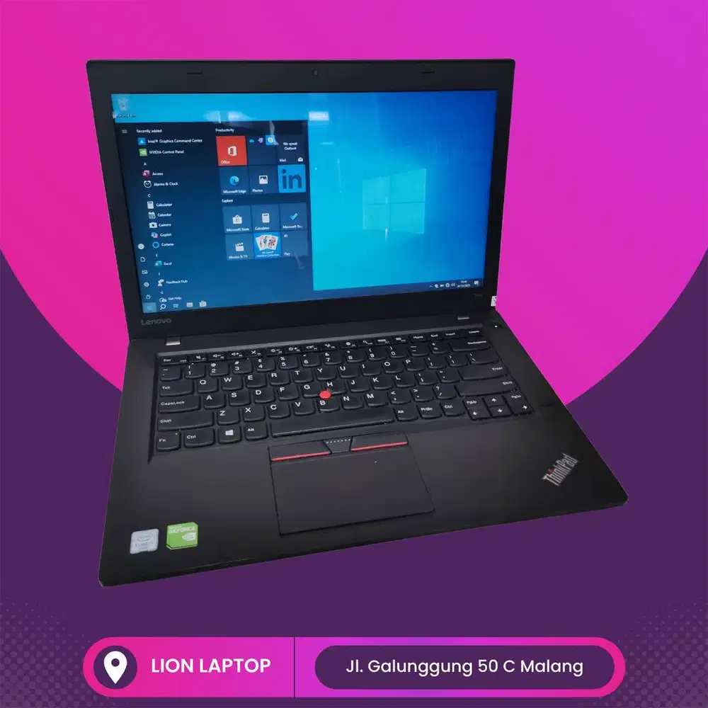 Double VGA Core i7 RAM 8GB Lenovo Thinkpad T460 [18|02]