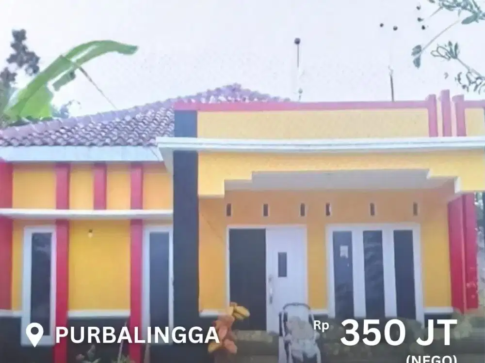 Dijual Rumah Luas Siap Huni Area Purbalingga