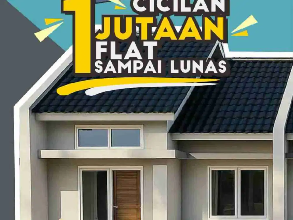 RUMAH MURAH SUBSIDI DI CISEENG DGN FASILITAS LENGKAP CICILAN 1 JUTAAN!