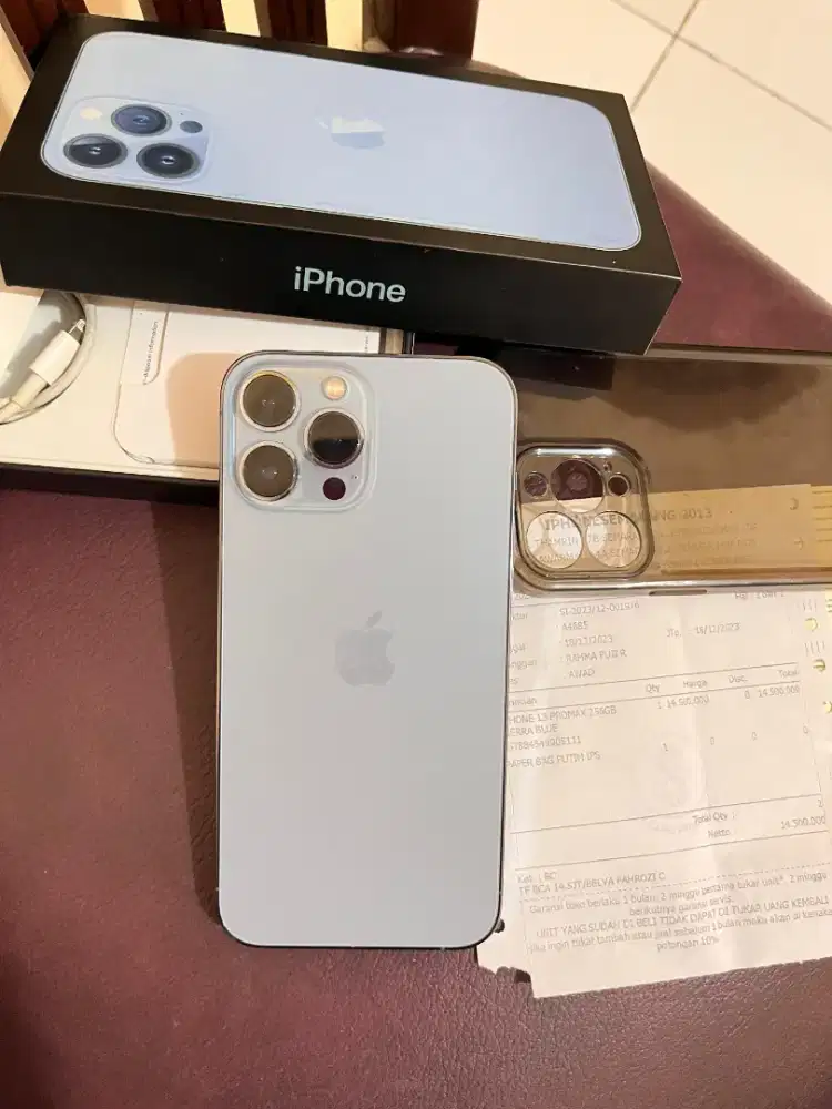 Dijual cepat iphone 13 promax 256 istimewa