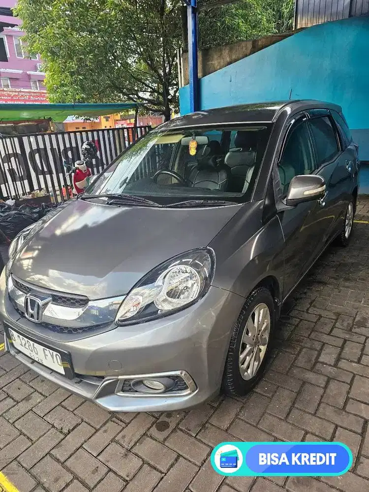 Honda mobilio E cvt 2014 Grey abu lengkap surat2