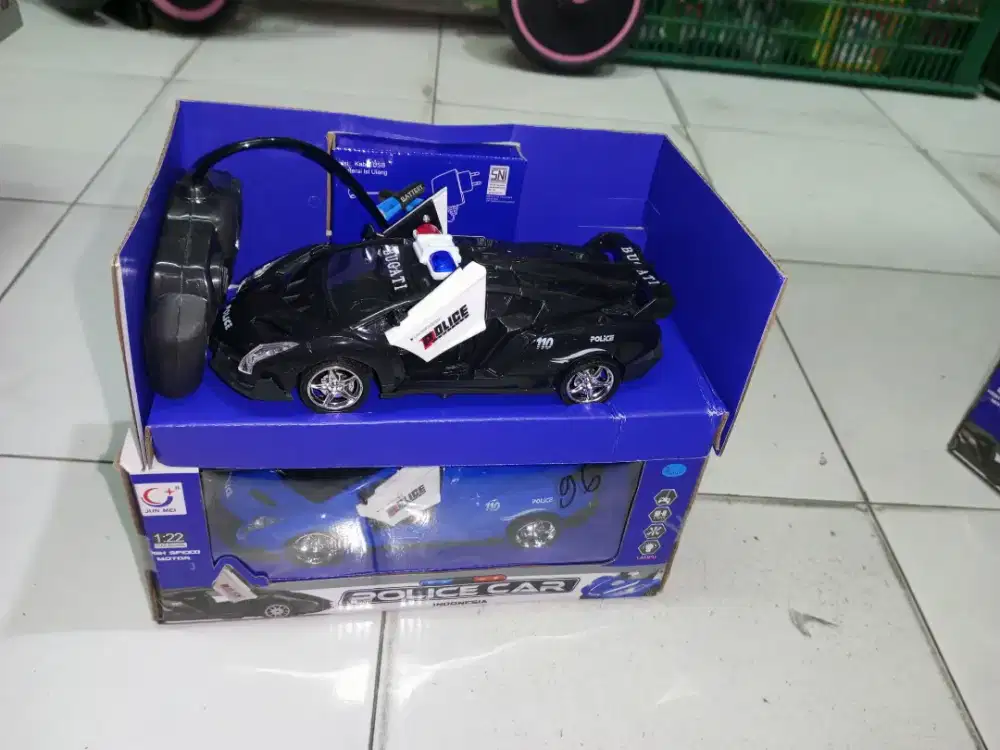 Mainan Anak Rc Police cars Cas