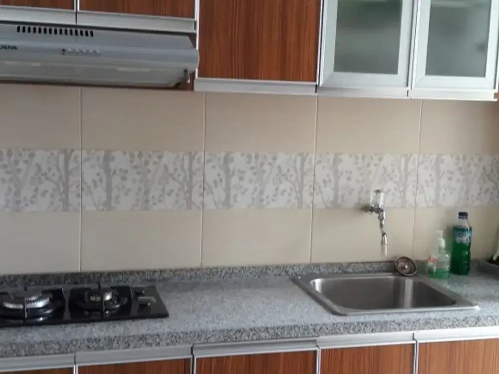 ready disewakan apartemen green lake sunter,tipe 2bedrooms full furnished,view danau,,AC 3 dan waterheater 14,5 juta/3bulan