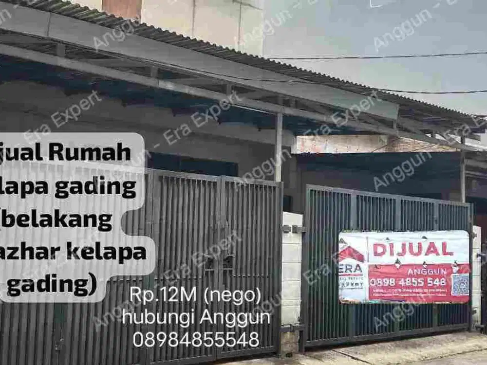 Jual rumah murah kelapa gading jak-ut (belakang Al-azhar kelapa gading)