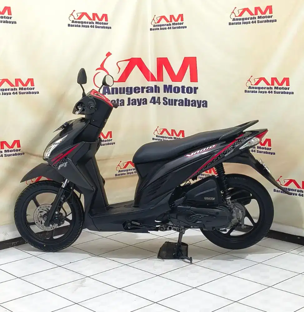 Bergaransi Honda Vario 110 Fi Led Tahun 2016 Hitam Doff