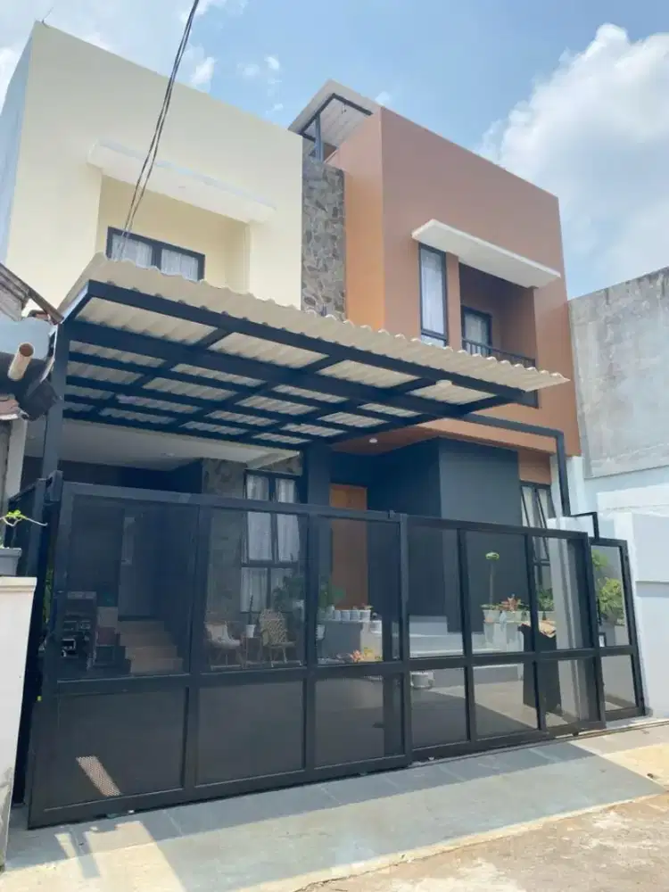 Kanopi model cordoba dan singgel frame custom